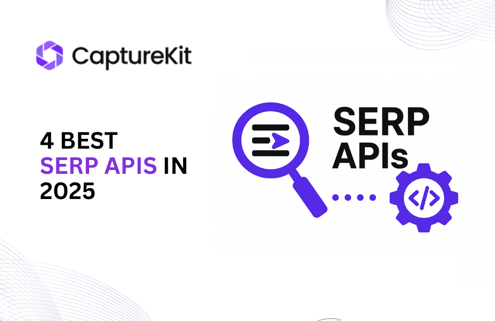4 Best SERP APIs in 2026