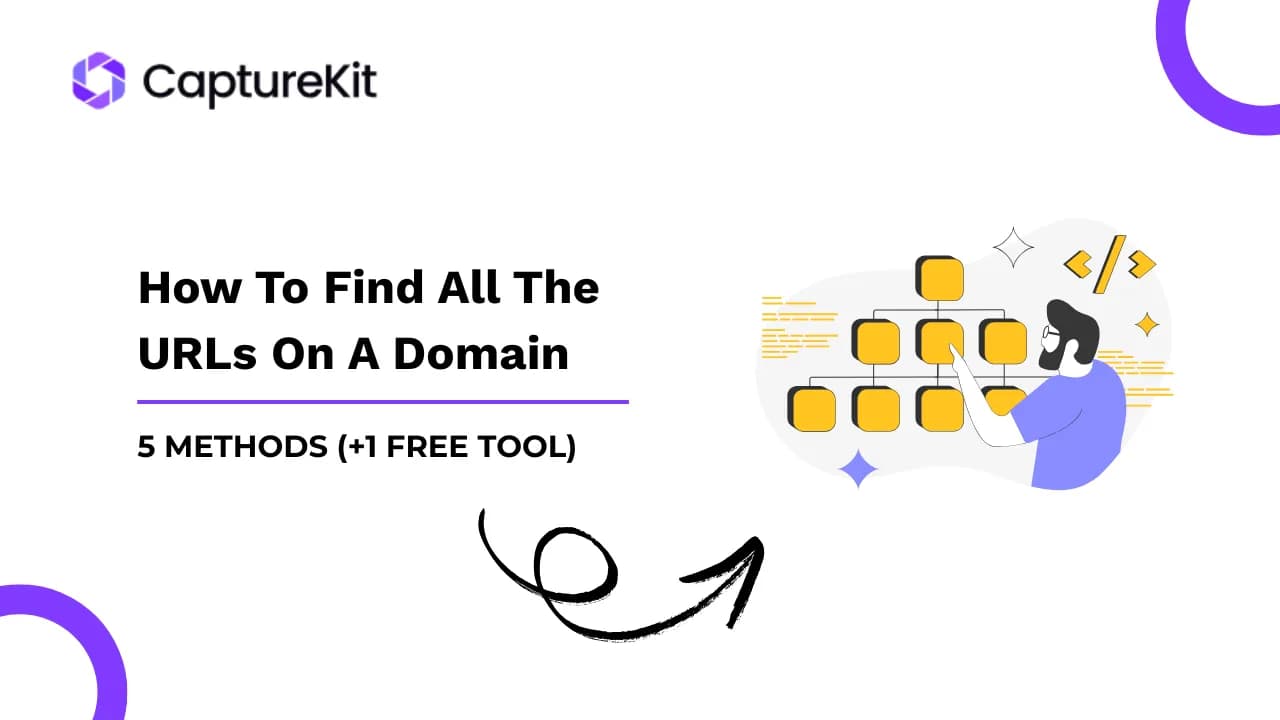 5 Methods To Find All URLs from A Domain