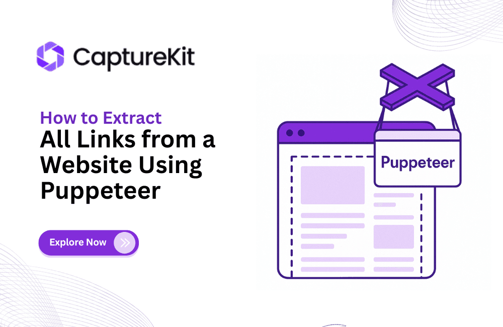 How to Extract All Links from a Website Using Puppeteer