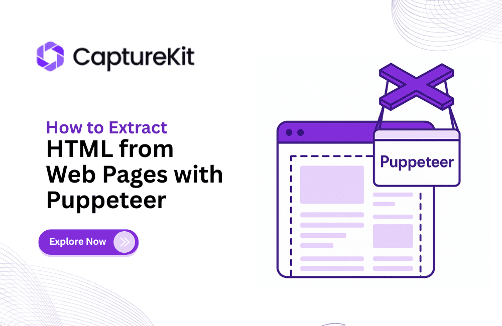How to Extract HTML from Web Pages with Puppeteer